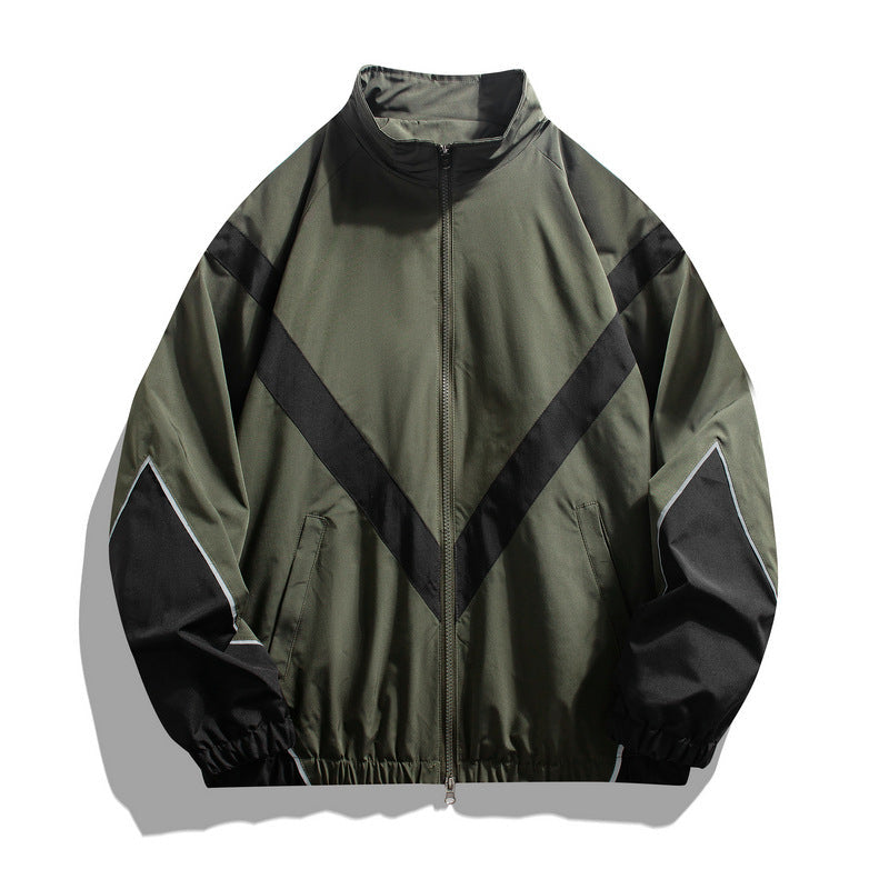 Retro Zip-Up Windbreaker