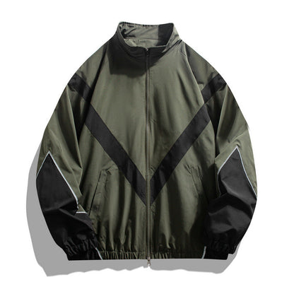 Retro Zip-Up Windbreaker