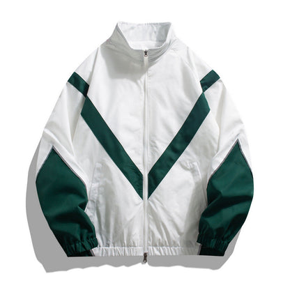 Retro Zip-Up Windbreaker