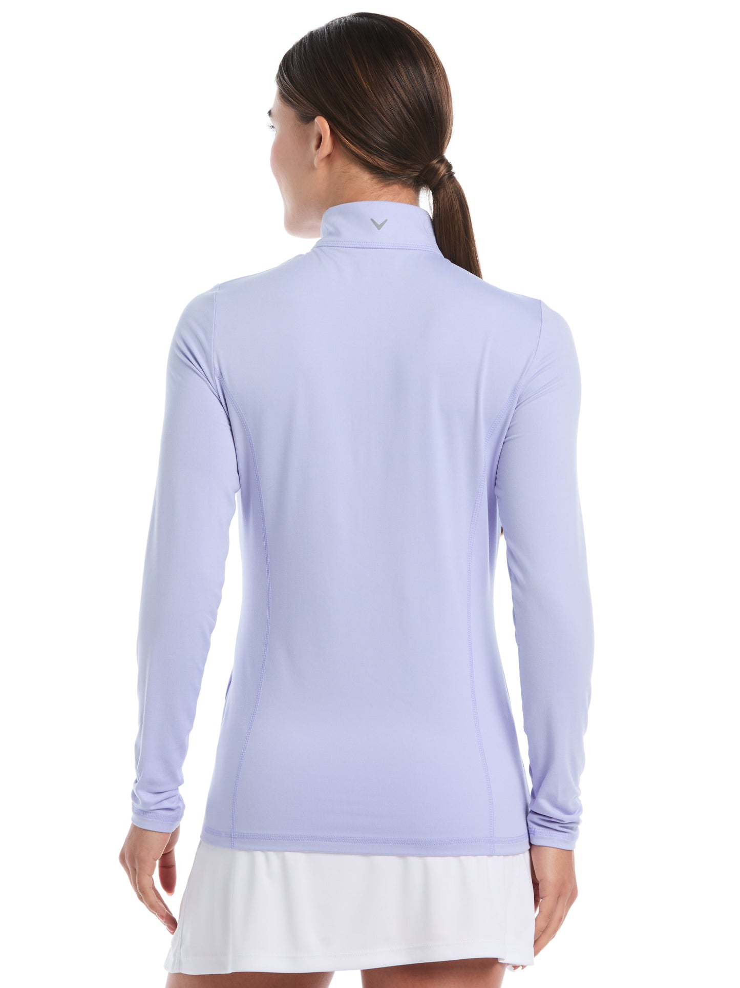Callaway Womens Quarter Zip Brushed Heather Pullover