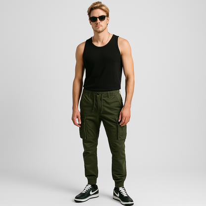 ZONE ALPHA COTTON CARGO PANTS
