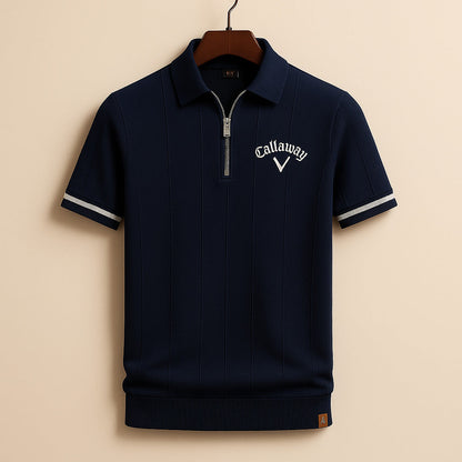 Callaway Zip Knit Polo