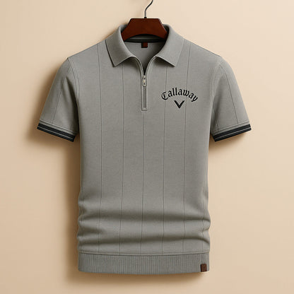 Callaway Zip Knit Polo