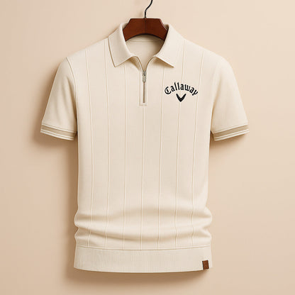 Callaway Zip Knit Polo